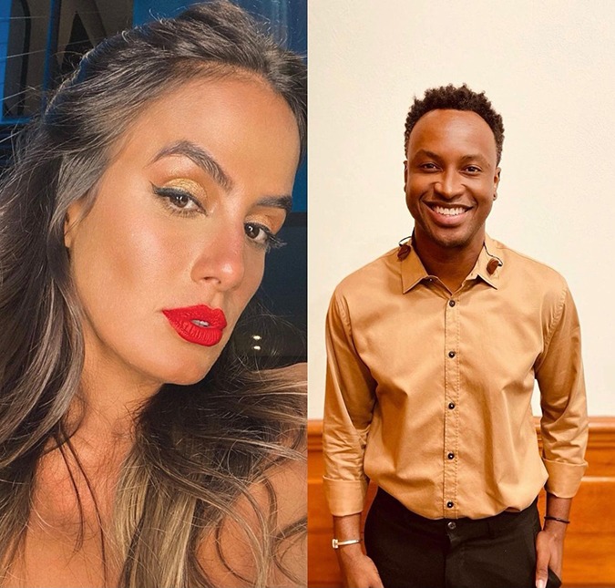 Thiaguinho e Carol Peixinho se vacinam no mesmo carro e aumentam suspeitas de que estão juntos