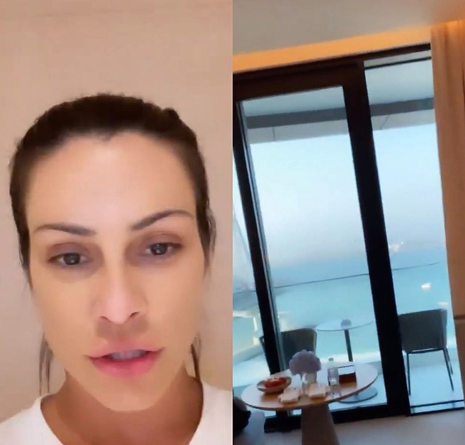 Cleo Pires viaja a Dubai para terceira parte de lua de mel: <i>Olha essa vista</i>
