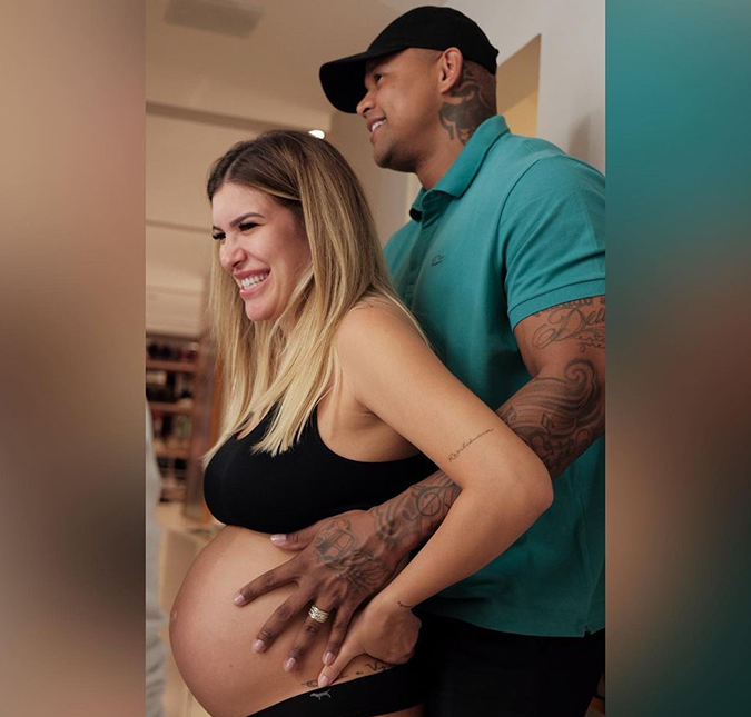 Léo Santana elogia Lore Improta após parto e noite sem dormir: <i>Será uma mãe incrível</i>