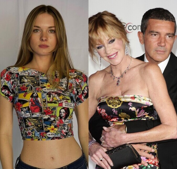 Filha de Antonio Banderas e Melanie Griffith entra com ação na Justiça para remover sobrenome da mãe