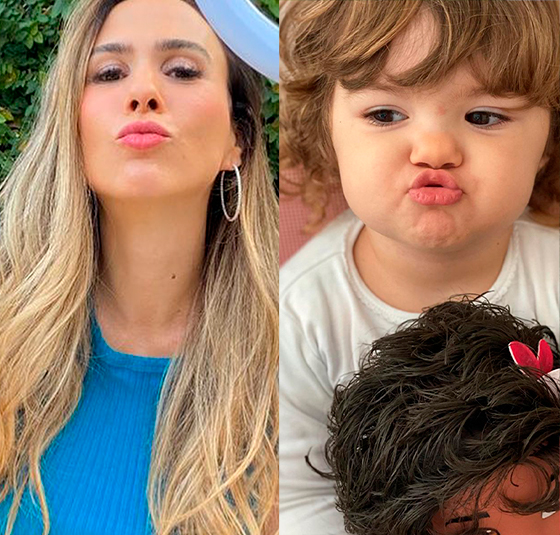 Tatá Werneck revela que Clara Maria tem poucas roupas: <I>Não vemos necessidade</I>