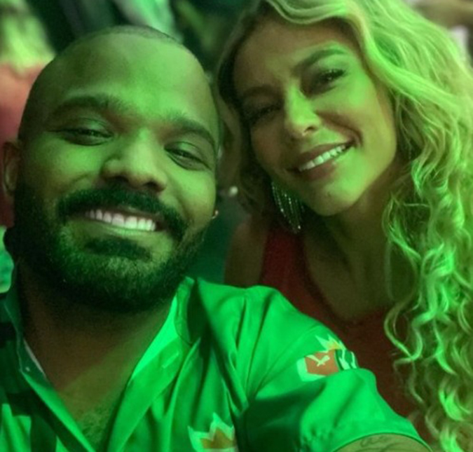 Filho de Arlindo Cruz posta foto com Paolla Oliveira e brinca: <i>Perdeu, Diogo Nogueira</i>