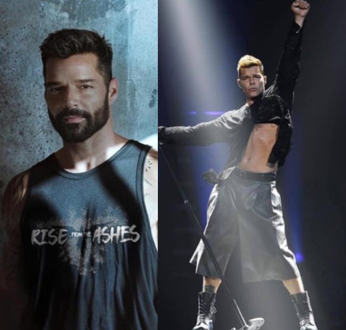 Marcos Mion fica chocado com mudança no rosto de Ricky Martin após harmonização facial