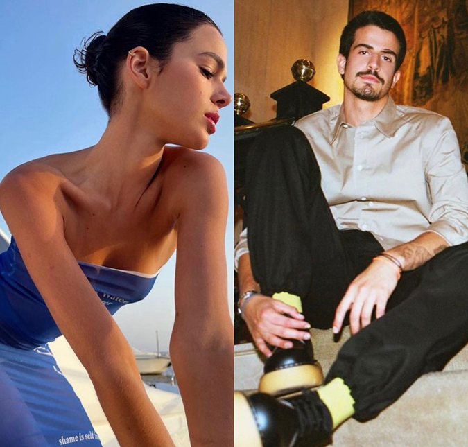 Bruna Marquezine comenta em foto de Enzo Celulari e fãs pedem pela volta do casal