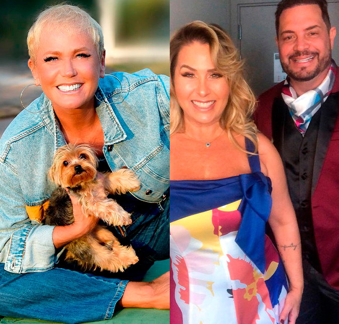 Andréa Sorvetão e Conrado revelam ajuda financeira de Xuxa Meneghel: <i>- Pagou a escola da minha filha</i>