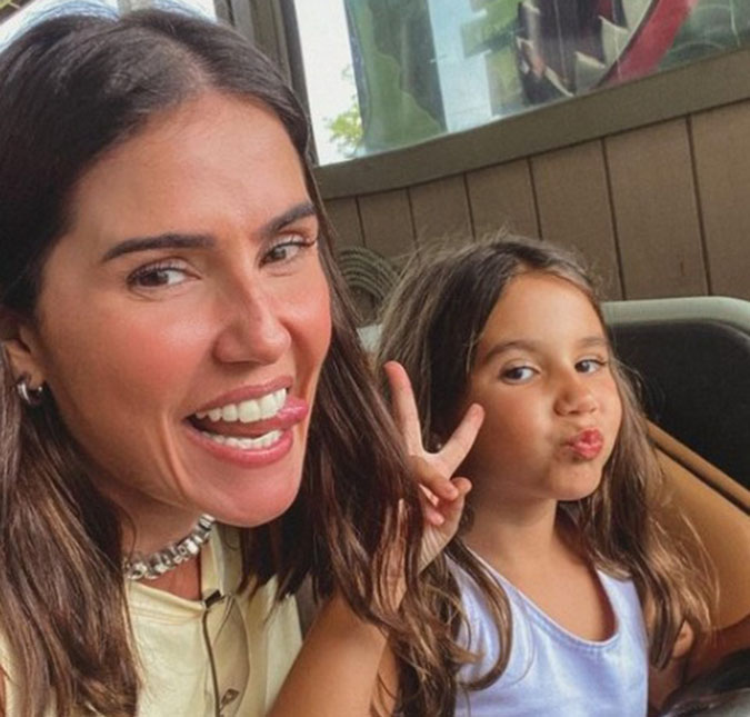 Deborah Secco e filha arrasam em coreografia do <i>TikTok</i>