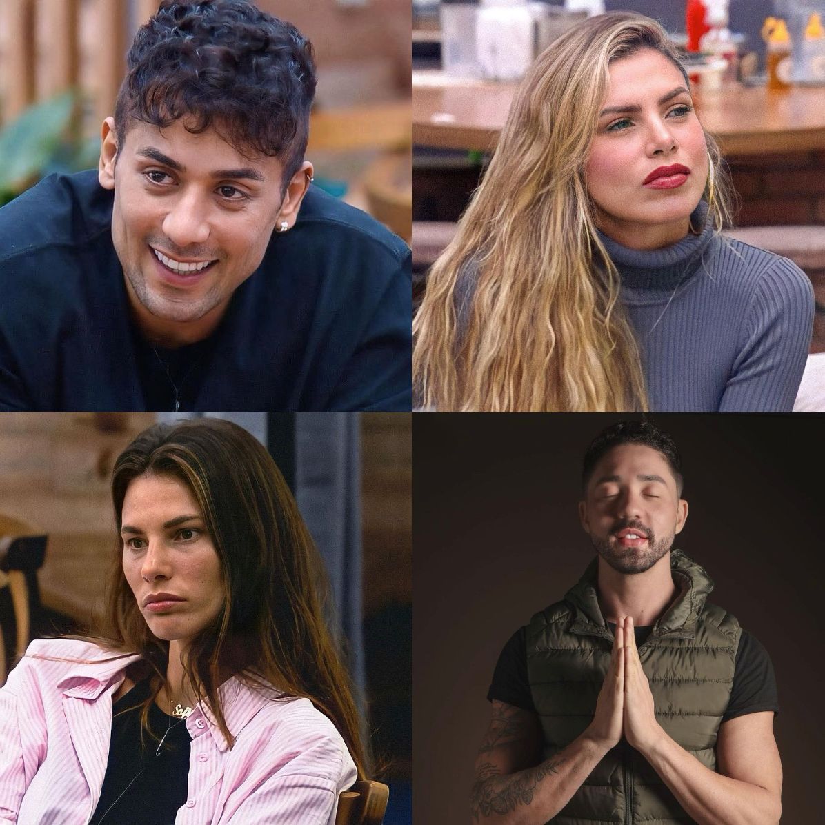 Noite tensa! Rico Melquiades, Erika Schneider, Tiago Piquilo e Dayane Mello estão na <i>Roça</i> em <i>A Fazenda 13</i>!