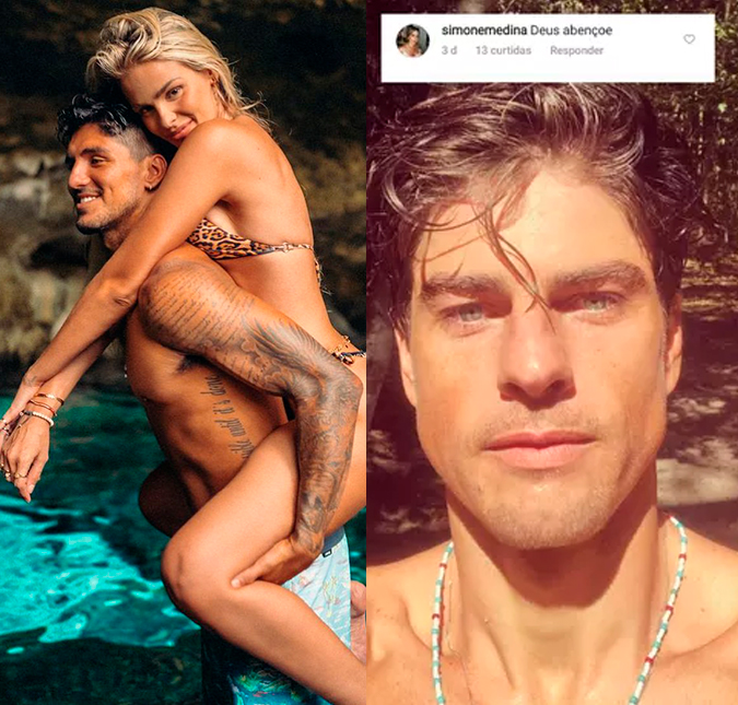 Provocação? Mãe de Gabriel Medina comenta na foto de ex-marido de Yasmin Brunet