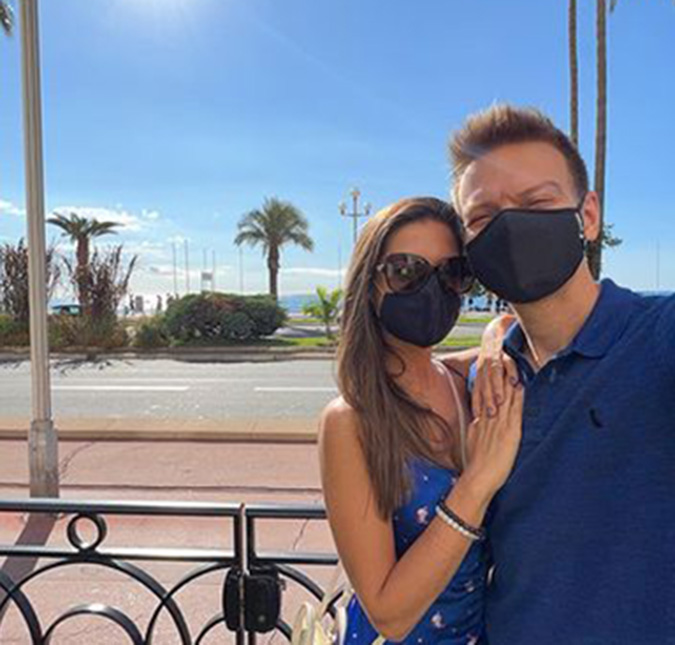 Thais Fersoza se declara para Michel Teló em francês; veja!