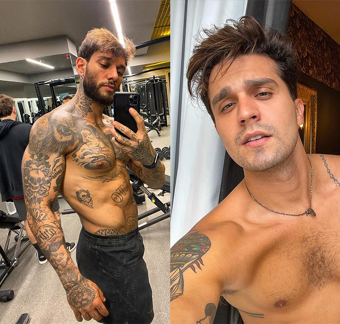 Lucas Lucco comenta sobre suposto romance com Luan Santana