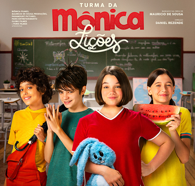 Cartaz e <i>trailer</i> oficiais do filme <i>Turma da Mônica - Lições</i> é divulgado; confira!