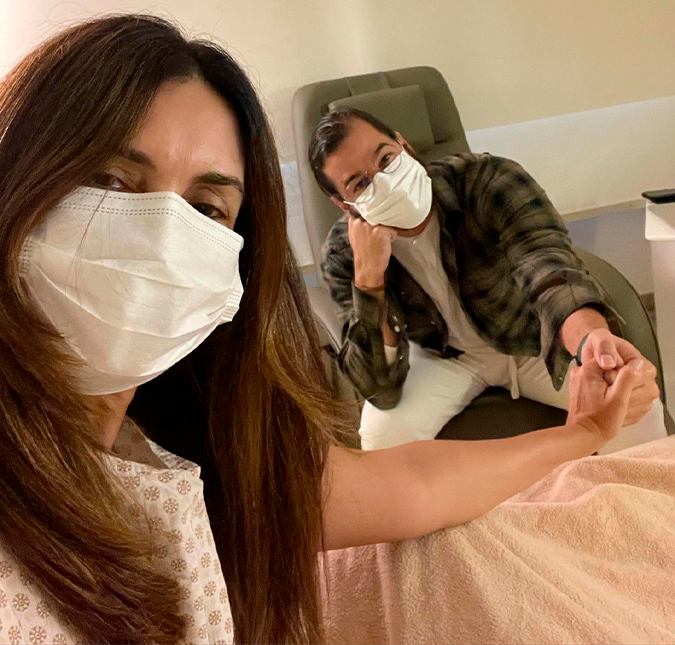 Fátima Bernardes recebe apoio de Túlio Gadêlha por causa de cirurgia: <i>Estarei por aqui, cuidando dela</i>