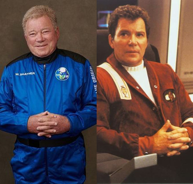 William Shatner, o Capitão Kirk de <i>Jornada nas Estrelas</i>, viaja ao espaço nesta quarta-feira: <i>Um milagre</i>