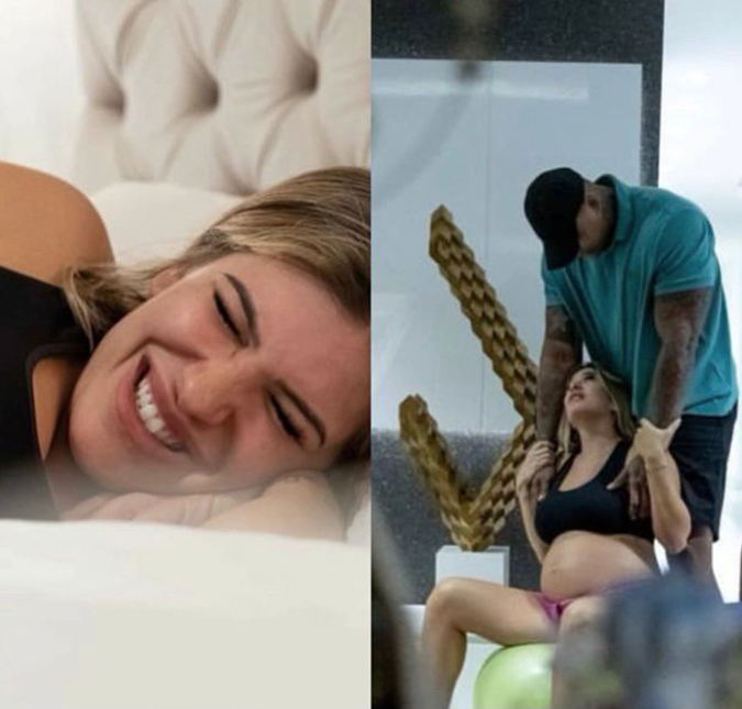 Lore Improta aparece em trabalho de parto em novas imagens divulgadas pela fotógrafa, Renata Casali