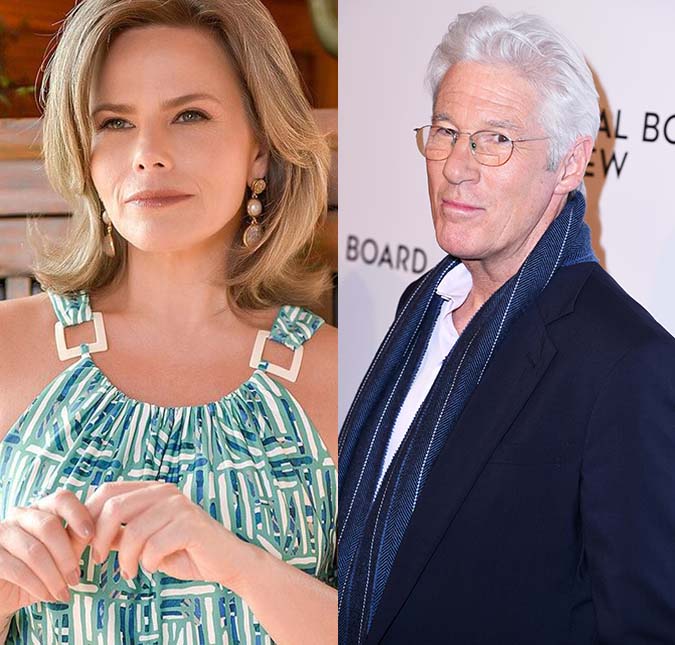 Maria Cândida comenta flerte vivido com Richard Gere: -<i>Ele me procurou no hotel</i>