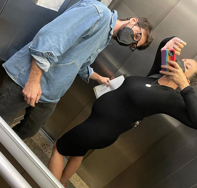Fabíula Nascimento exibe barrigão de grávida nas redes sociais; veja!