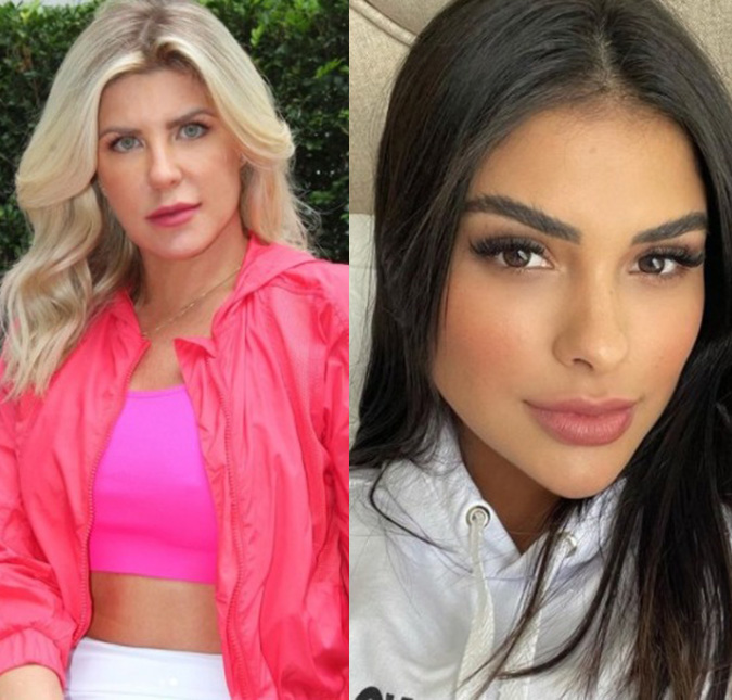 Íris Stefanelli é expulsa do camarote de Munik Nunes em <i>show: Sem noção e sem educação</i>