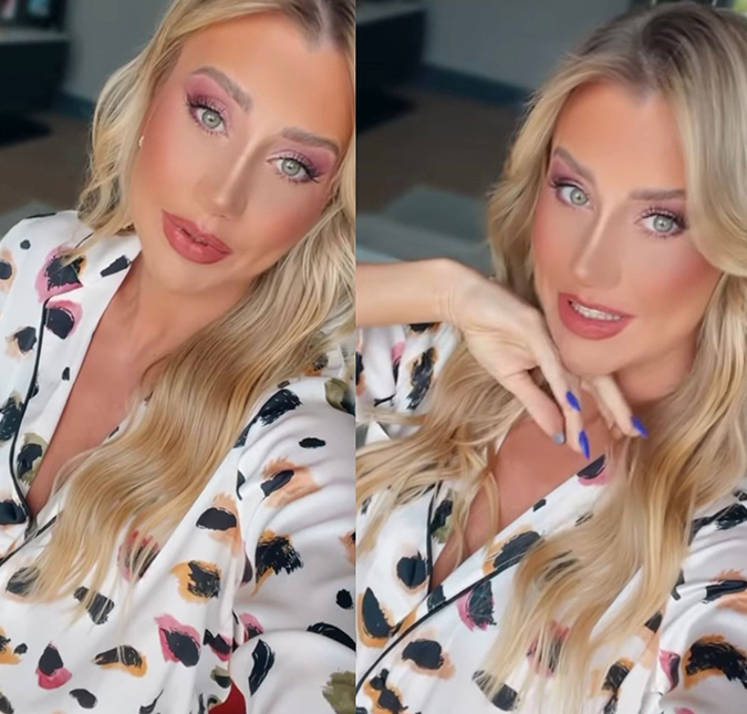 Ana Paula Siebert mostra nariz sem curativo após rinoplastia; confira!