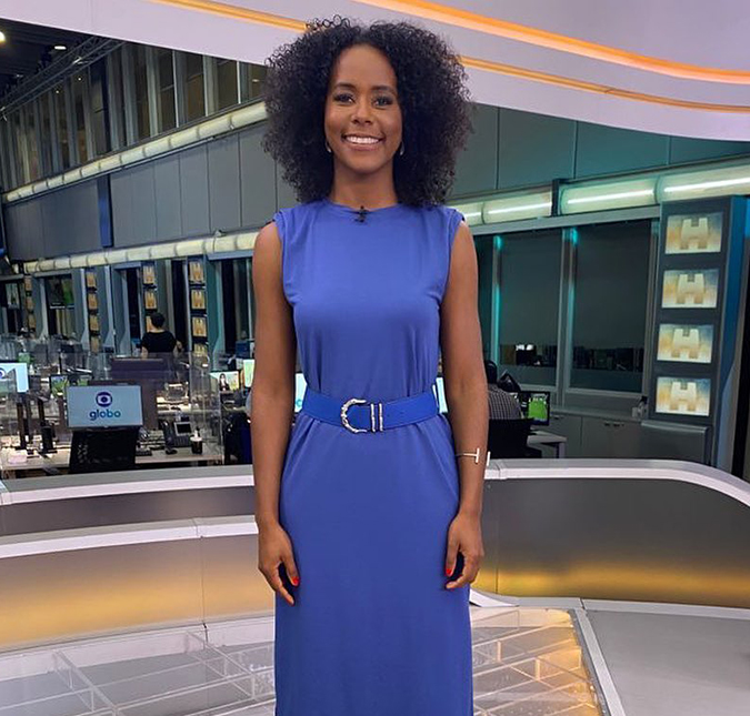 Maju Coutinho se despede do <i>Jornal Hoje</i> e é aplaudida por colegas