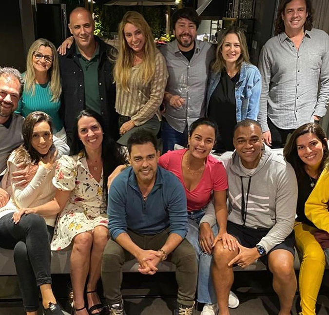 Luciele di Camargo ganha comemoração surpresa de aniversário do marido, Denilson: <i>Coração se encheu de gratidão</i>