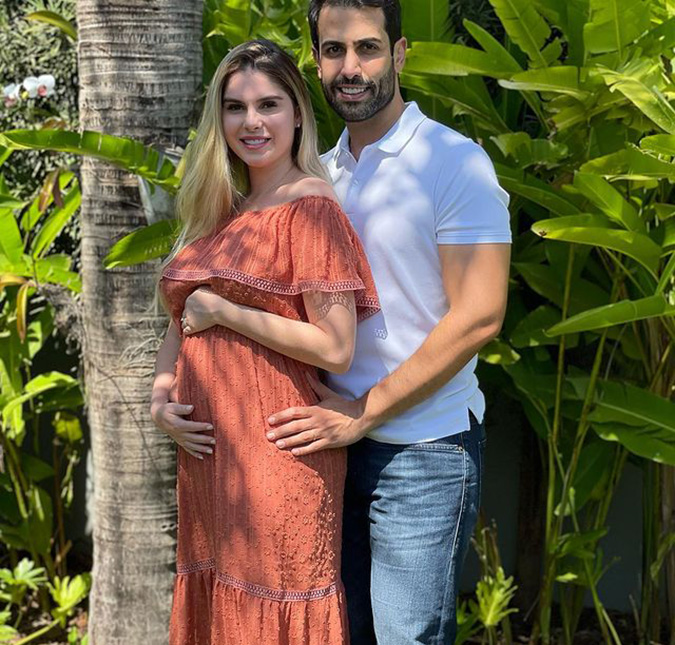Bárbara Evans rebate perguntas sobre aumento de peso na gestação: <I>Isso não é problema</i>