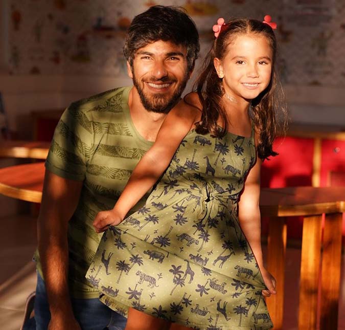 Hugo Moura compartilha fotos da filha, Maria Flor, e encanta a <i>web</i>; confira!
