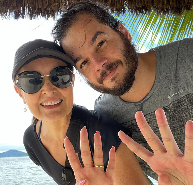 Fátima Bernardes e Túlio Gadêlha comemoram quatro anos de namoro; confira!
