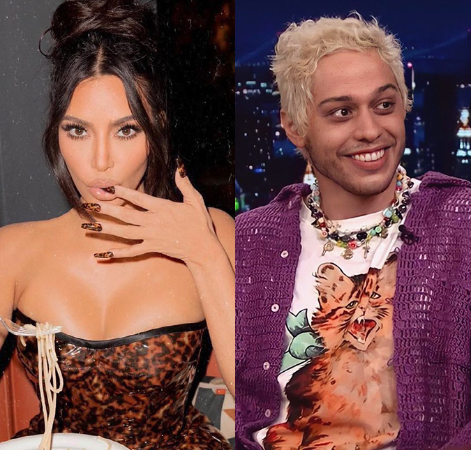 Kim Kardashian surge aos beijos com ex de Ariana Grande e incomoda Kanye West, diz <i>site</i>