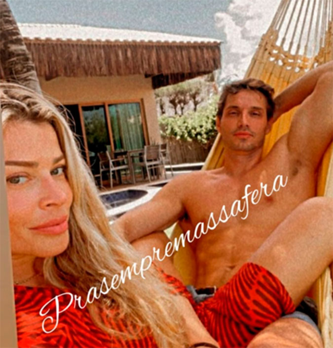 Grazi Massafera e suposto novo <i>affair</i> aparecem coladinhos em <i>resort</i> com diárias de até cinco mil reais; veja