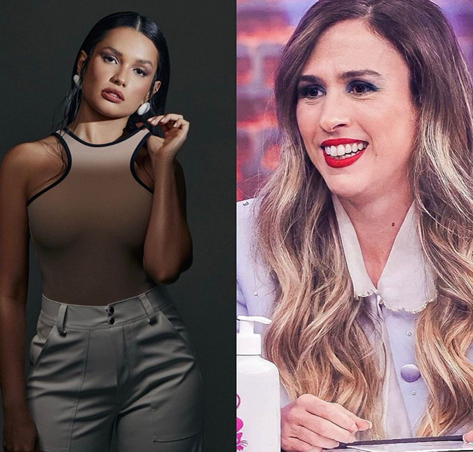 Tata Werneck rebate internauta que diz preferir Juliette como apresentadora do <i>Lady Night</i>; entenda!