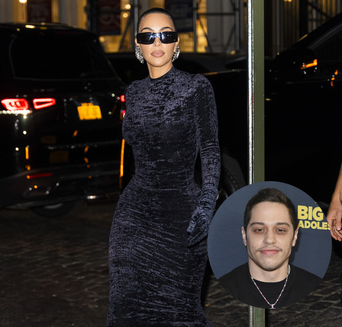 Tá rolando? Kim Kardashian e Pete Davidson saem juntos por segunda noite seguida