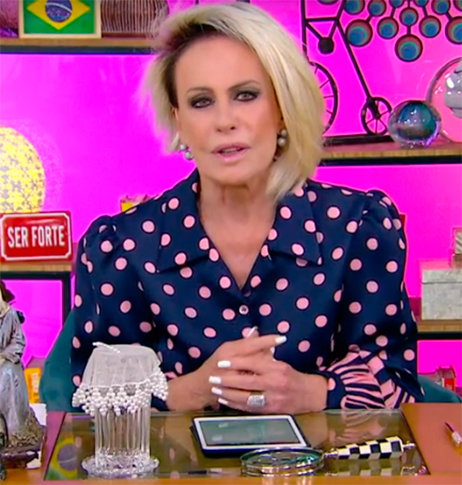 Ana Maria Braga volta ao <i>Mais Você</i> e explica tombo: <i>De repente</i>