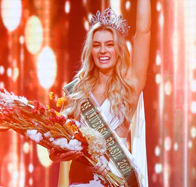 Aos 23 anos de idade, Teresa Santos é eleita <i>Miss Brasil 2021</i>