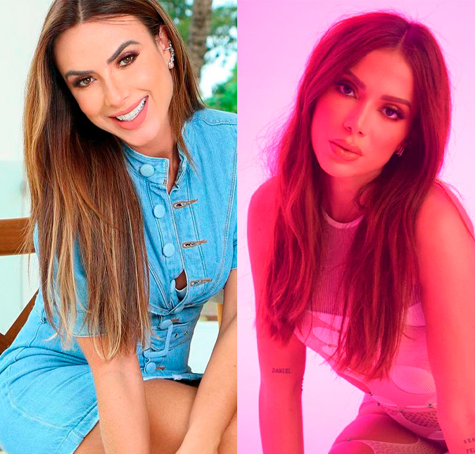 Nicole Bahls visita Anitta em Miami e leva itens inusitados: <i>- Trouxe calcinha pequenininha</i>