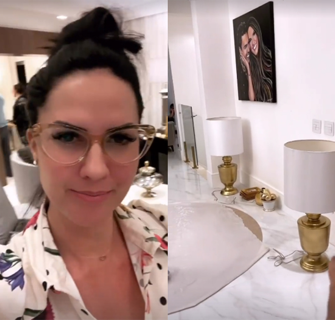 Graciele Lacerda fala sobre triplex luxuoso que vai dividir com Zezé Di Camargo: <I>Estamos babando</i>