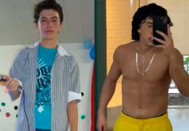 Confira a evolução do corpo de Whindersson Nunes