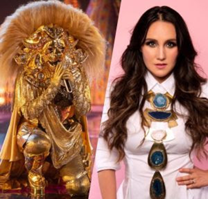 Dulce Maria é revelada como a leoa do <i>The Masked Singer México</i>
