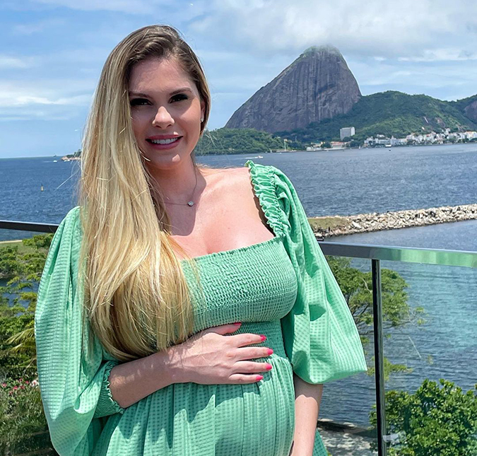 Bárbara Evans desabafa sobre críticas que tem recebido por conta de peso durante a gravidez: -<i>Venho sofrendo ataques em relação a tudo</i>