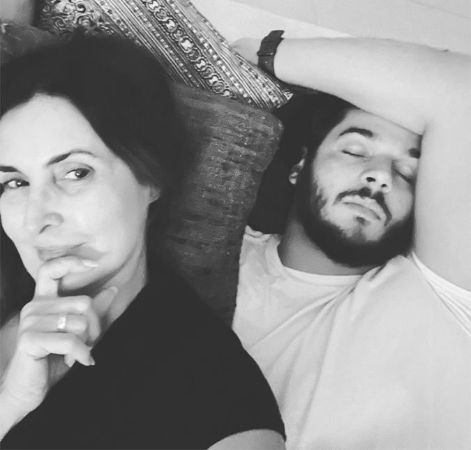 Fátima Bernardes faz declaração divertida para Túlio Gadêlha: <i>O cochilo que ele sempre dá durante os filmes</i>