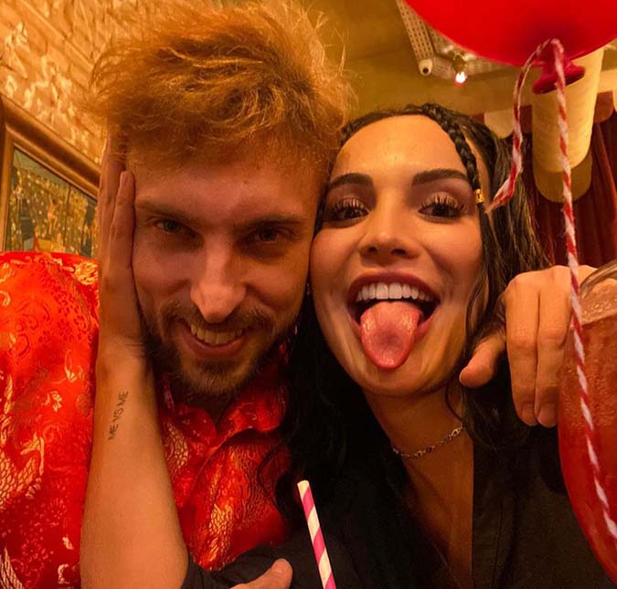 Leo Lins diz estar sentindo falta de Aline Mineiro: -<i>Quase três meses na seca</i>