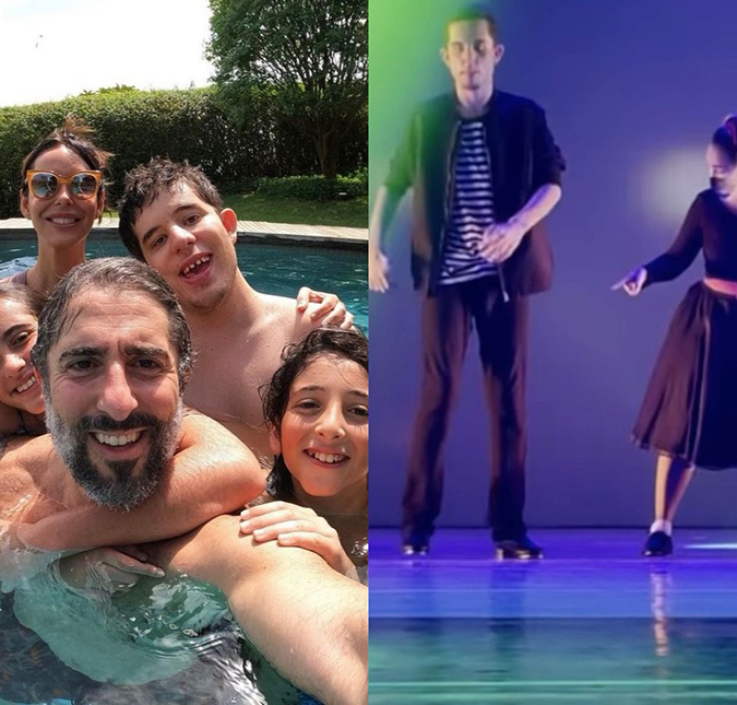 Marcos Mion compartilha vídeo de seu filho, Romeo, dançando uma música do Elvis Presley: <i>É uma vitória</i>
