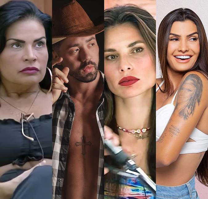 Solange Gomes, Rico Melquiades, Dayane Mello e Marina Ferrari estão na Roça da semana em <i>A Fazenda 13</i>!