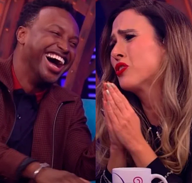 Tatá Werneck pede para Thiaguinho e Fernanda Souza voltarem: <I>Sofri muito</i>