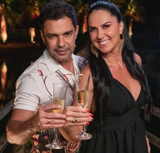 Graciele Lacerda compartilha fotos inéditas do noivado com Zezé Di Camargo; confira os cliques!