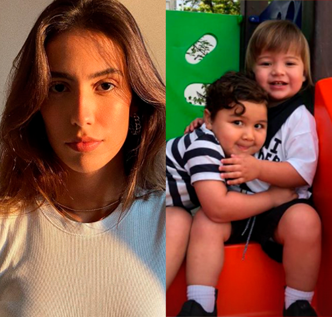 Gabi Brandt se despede de sobrinho após família Poncio perder a guarda para mãe biológica