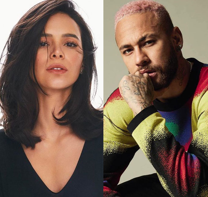 Neymar Jr. curte última foto de Bruna Marquezine, mas se arrepende e retira o <i>like</i>