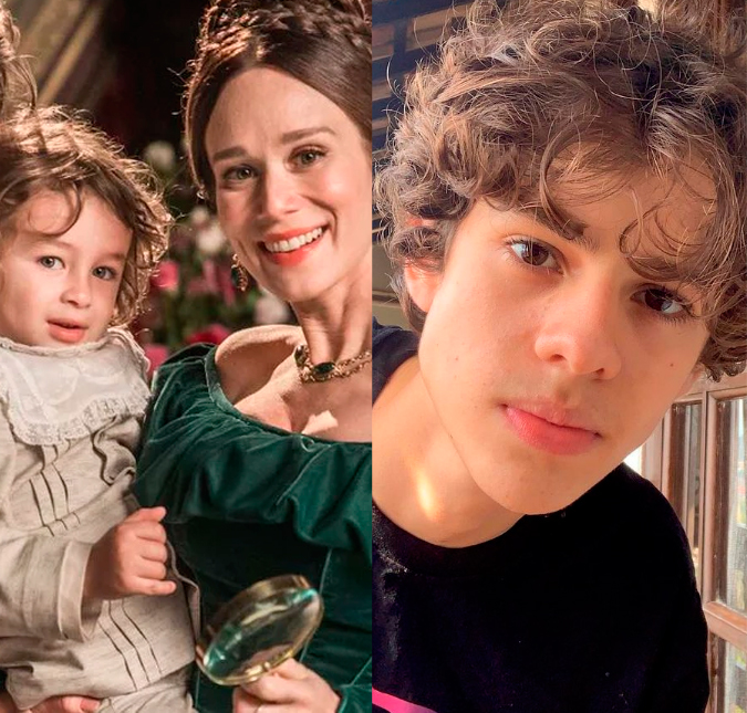Guilherme Cabral brilha como filho de Mariana Ximenes em <I>Nos Tempos do Imperador: Tivemos muita sincronia juntos!</i>