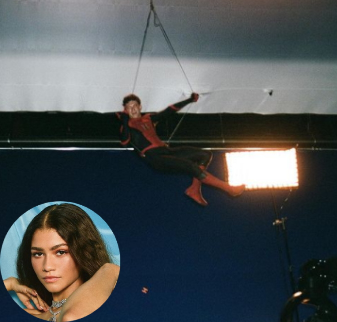 Zendaya compartilha foto de Tom Holland e parabeniza o ator