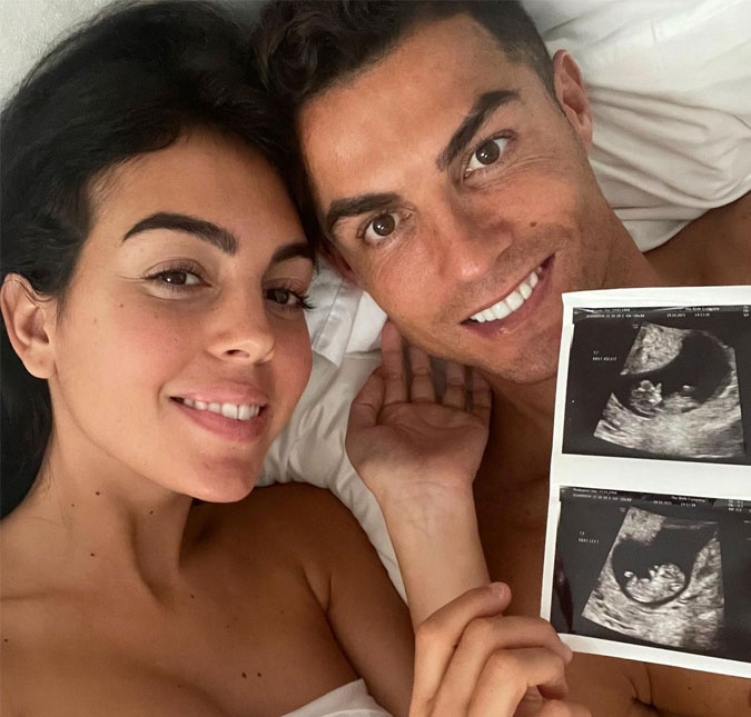 Cristiano Ronaldo e Georgina Rodriguez revelam sexo dos gêmeos