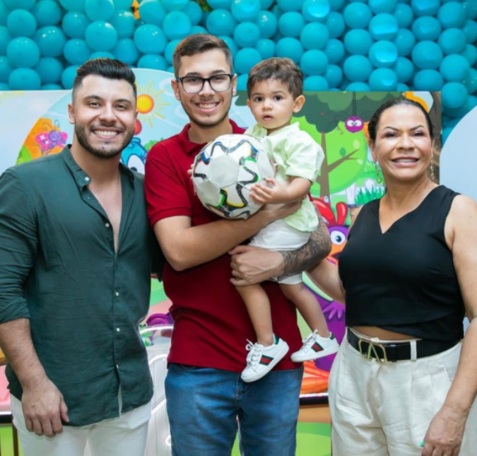 Murilo Huff compartilha fotos da festinha de dois anos de idade de Léo, veja!